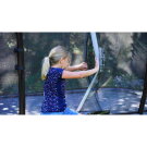 EXIT Elegant Premium trampolin komplet sæt 214x366cm - sort