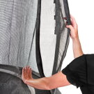 EXIT Allure Classic nedgravet trampolin ø427cm - sort