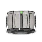 EXIT Allure Premium nedgravet trampolin &oslash;305cm - sort