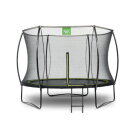 EXIT Silhouette trampolin ø244cm med stige - sort