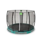 EXIT Allure Classic nedgravet trampolin &oslash;305cm - gr&oslash;n