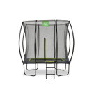 EXIT Silhouette trampolin 153x214cm med stige - sort