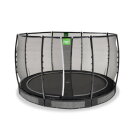 EXIT Allure Premium nedgravet trampolin ø366cm - sort
