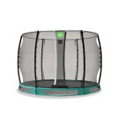 EXIT Allure Classic nedgravet trampolin ø305cm - grøn