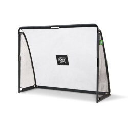 EXIT Coppa fodboldm&aring;l i st&aring;l 220x170cm - sort