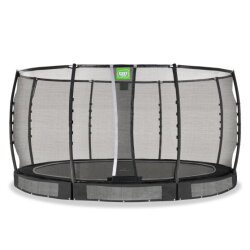 EXIT Allure Premium nedgravet trampolin &oslash;427cm - sort