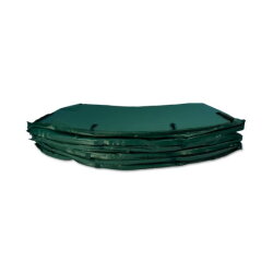 EXIT polstring Allure Classic trampolin 244x427cm - grøn