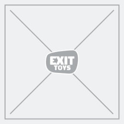 EXIT liner Black Leather pool &oslash;360x122cm - sort