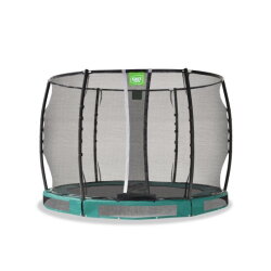 EXIT Allure Premium nedgravet trampolin ø305cm - grøn