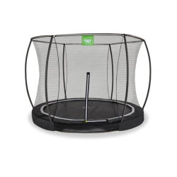 EXIT Black Edition nedgravet trampolin ø244cm - sort