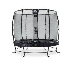 EXIT Elegant Premium trampoline ø253cm with Deluxe safetynet - black