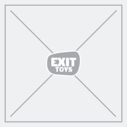 EXIT liner Black Leather pool ø360x122cm - sort