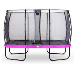 EXIT Elegant trampoline 244x427cm with Economy safetynet - purple