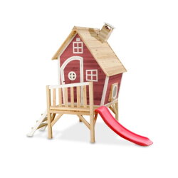 EXIT Fantasia 300 wooden playhouse - red