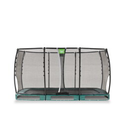 EXIT Allure Premium nedgravet trampolin 214x366cm - gr&oslash;n