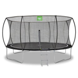 EXIT Black Edition trampolin ø427cm - sort