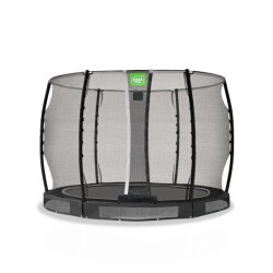 EXIT Allure Classic nedgravet trampolin ø305cm - sort