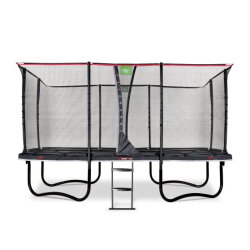 EXIT PeakPro trampolin 244x427cm - sort