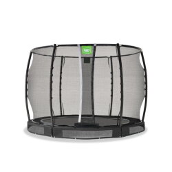 EXIT Allure Premium nedgravet trampolin &oslash;305cm - sort