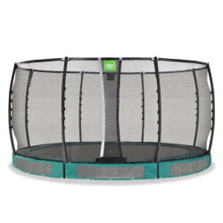 EXIT Allure Premium nedgravet trampolin ø427cm - grøn