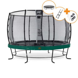 EXIT Elegant Premium trampolin komplet sæt ø366cm - grøn