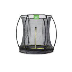 EXIT Silhouette nedgravet trampolin ø183cm med sikkerhedsnet - sort