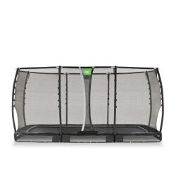 EXIT Allure Premium nedgravet trampolin 244x427cm - sort