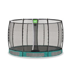 EXIT Allure Premium nedgravet trampolin &oslash;366cm - gr&oslash;n