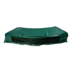 EXIT polstring Allure Premium nedgravet trampolin 244x427cm - grøn