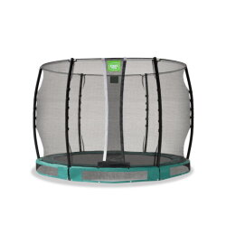 EXIT Allure Classic nedgravet trampolin ø305cm - grøn