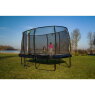 EXIT Allure Classic trampolin 244x427cm - sort
