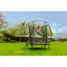 EXIT Silhouette trampolin ø183cm med stige - sort