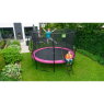 EXIT Silhouette trampolin ø244cm - lyserød
