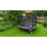 EXIT Elegant Premium trampolin ø366cm med Deluxe sikkerhedsnet - lilla