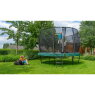 EXIT Elegant Premium trampolin ø 366cm med Deluxe sikkerhedsnet - grøn
