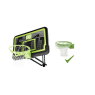 EXIT Galaxy wall-mounted basketball backboard with dunk hoop - black edition