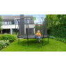 EXIT Silhouette trampolin ø305cm med stige - sort