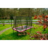 EXIT Silhouette trampolin 244x366cm - lyserød