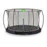 EXIT Black Edition nedgravet trampolin ø366cm - sort