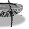 EXIT Tiggy junior trampolin med stang ø140cm - sort/grå