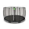 EXIT Allure Classic nedgravet trampolin ø366cm - sort
