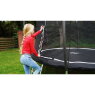EXIT Black Edition trampolin ø244cm - sort