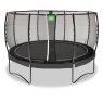 EXIT Allure Premium trampolin ø427cm - sort